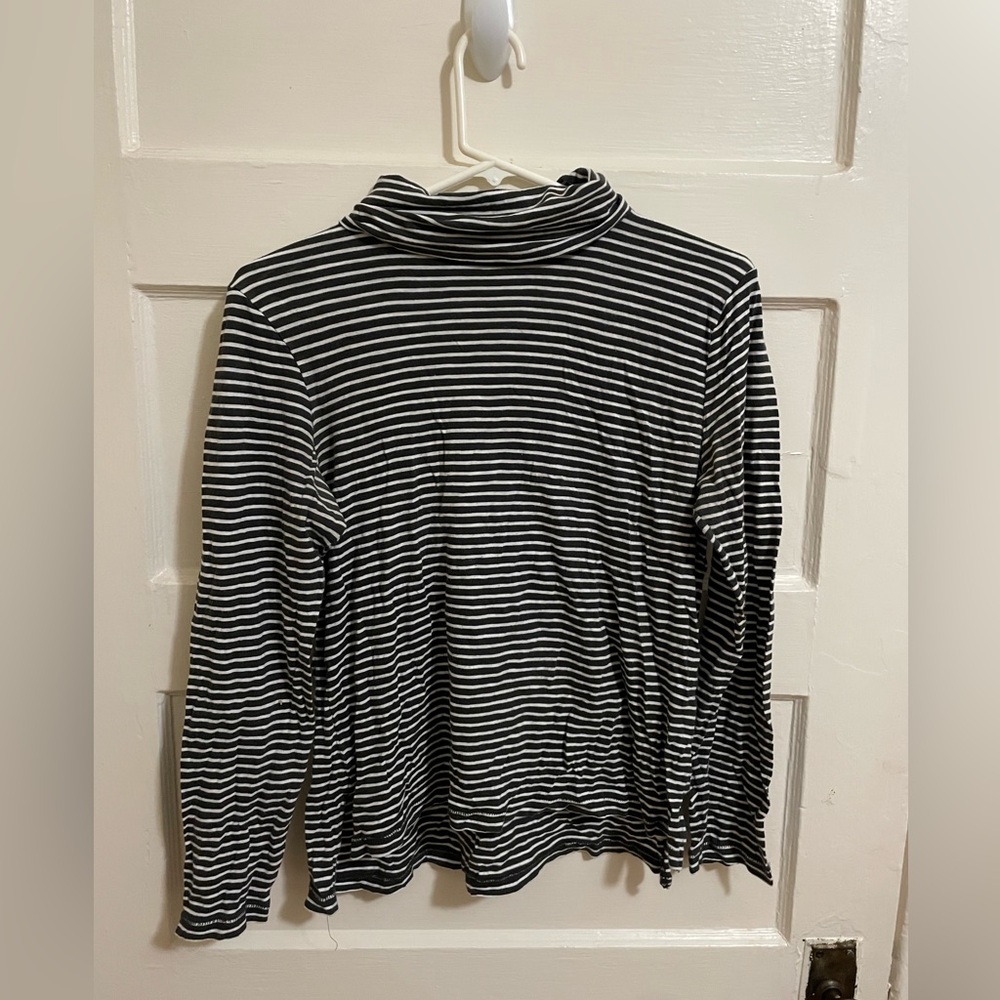 Madewell Striped Turtleneck
